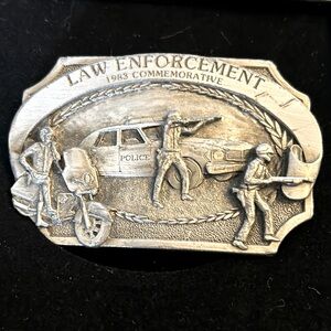 Ltd. Edition 1983 Law Enforcement Commemorative Belt Buckle🤩 Rare!